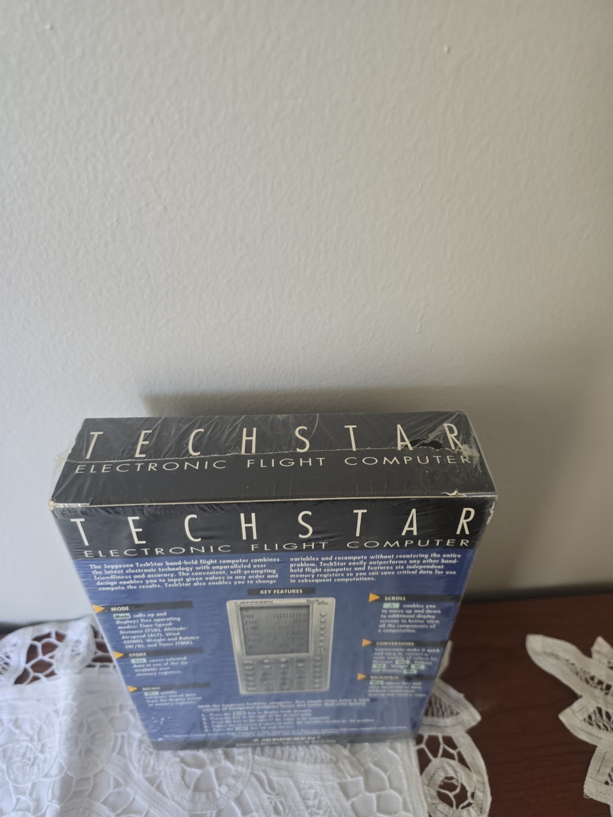 Sealed Jeppesen TechStar Electronic Flight Computer