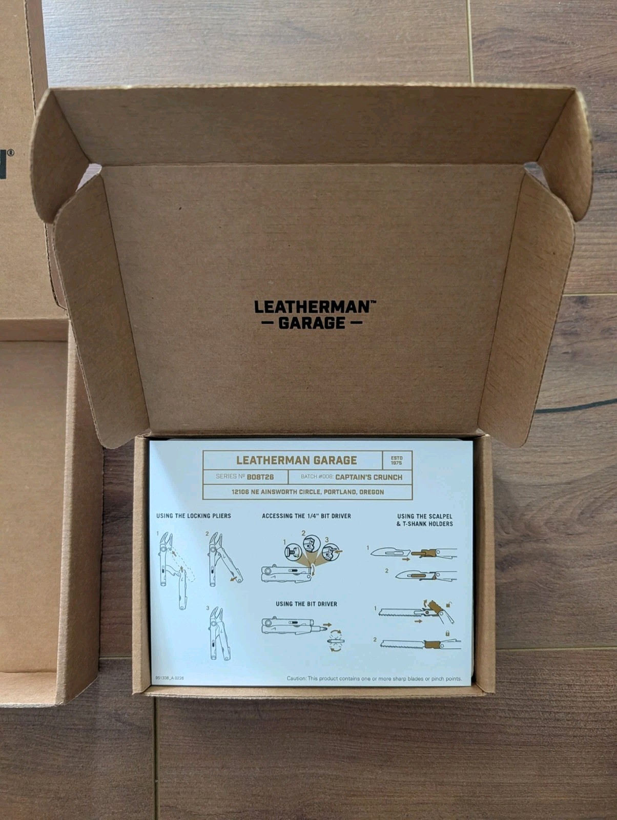 Leatherman Garage Batch #008 Captain's Crunch - In Hand!!