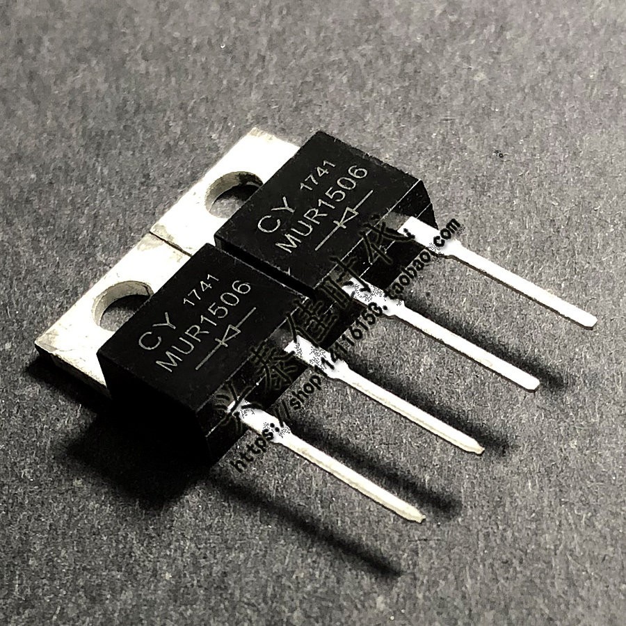 10PCS MUR1506 15A/600V TO220-2 Fast Recovery Diode