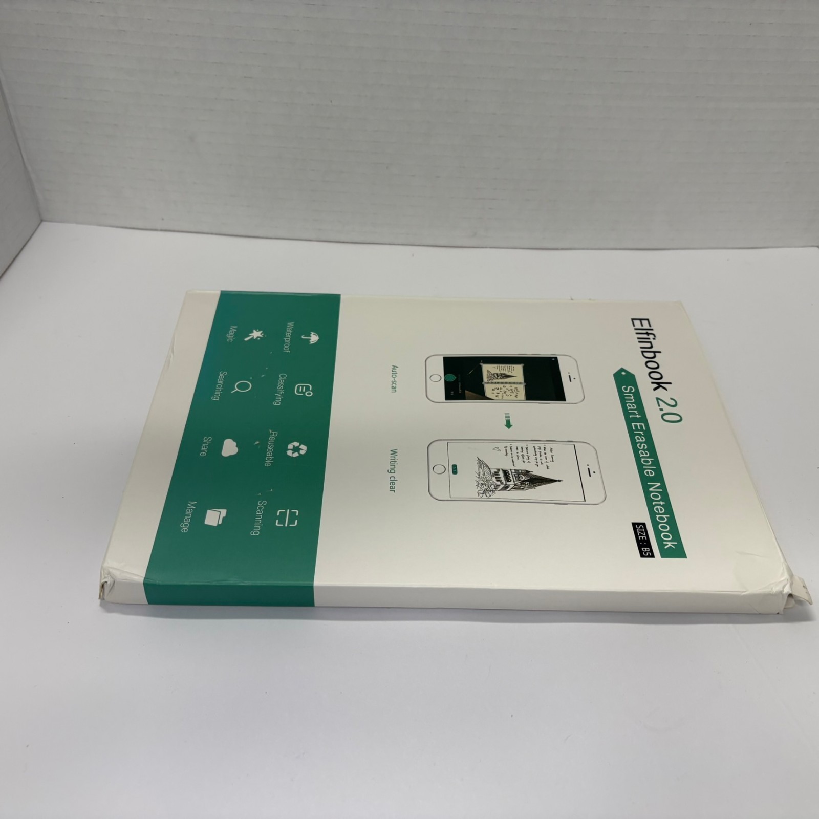 Elfinbook 2.0 Smart Erasable Notebook – Reusable Digital Note Taking NEVER USED