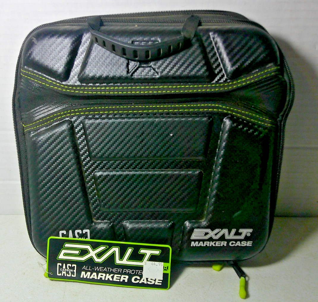 Exalt Gun Marker & Barrel Case ~ Carbon Case Series ~ Paintball Accessories
