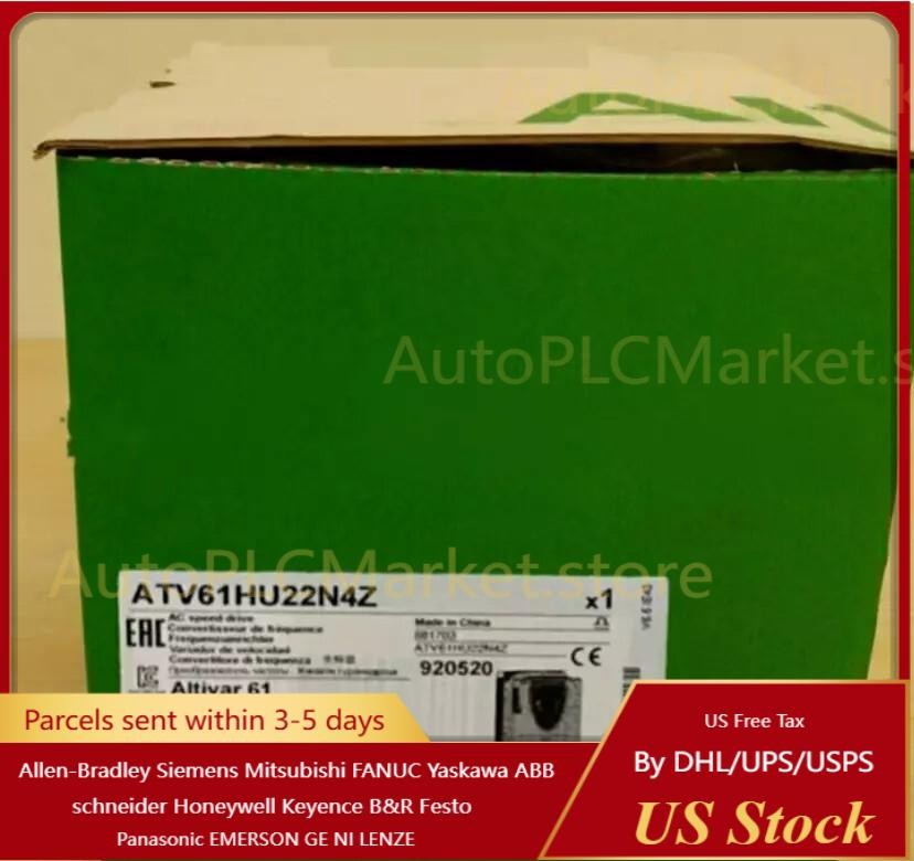 1PCS New Schneider ATV61HU22N4Z 2.2Kw Inverter In Box Fast Shipping