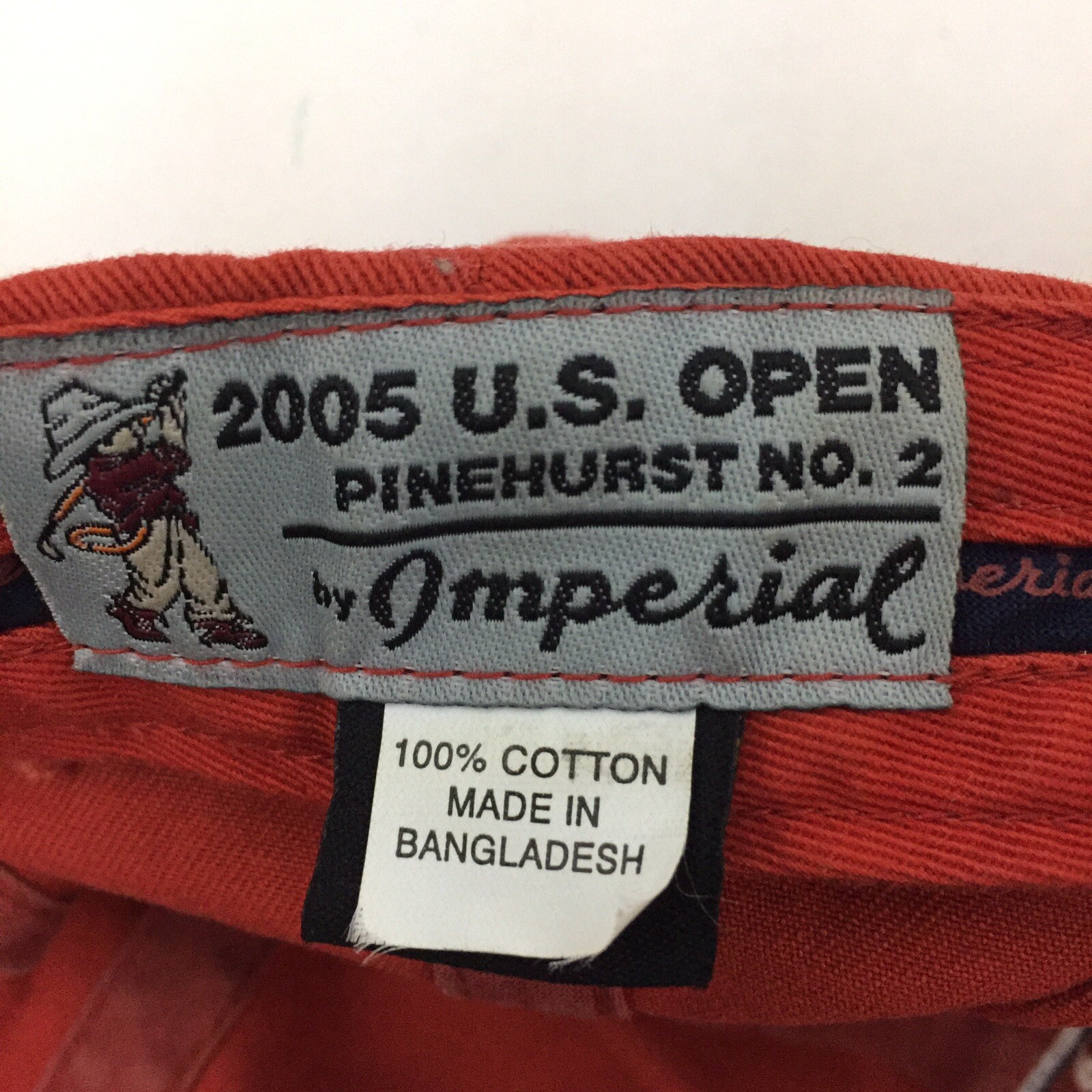 US Open 2005 Golf Hat Pinehurst #2 Script Logo Vacation Baseball Adjustable Cap