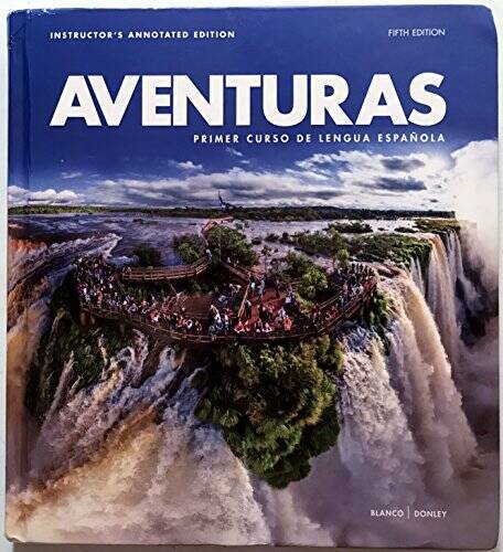 ADVENTURAS 5th Edition (Instructor's Annotated Edition) - Hardcover - GOOD