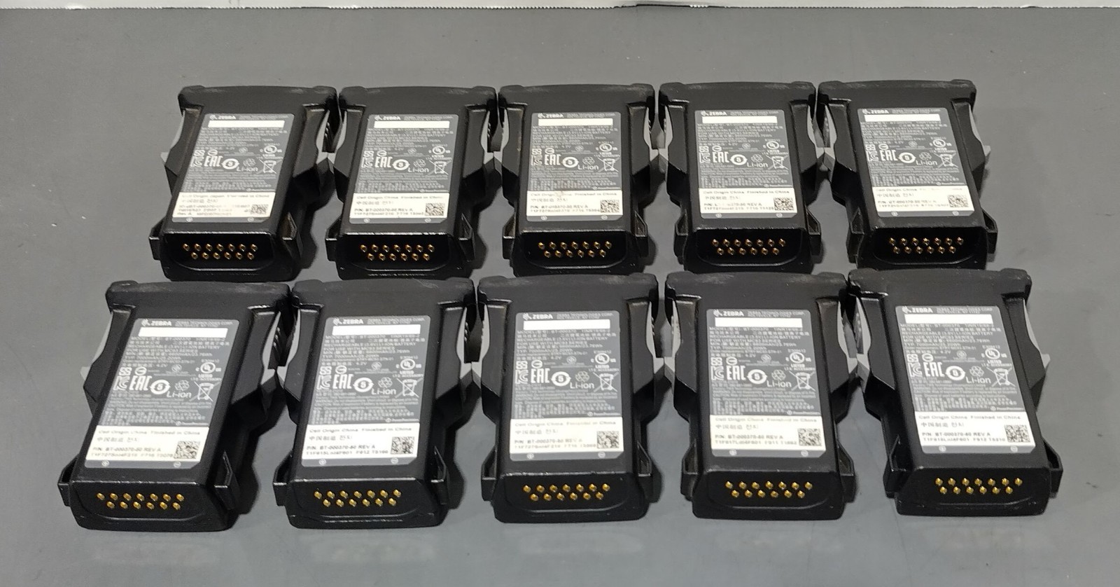 Zebra BT-000370-50 Battery for Zebra MC9300/MC9400 Mobile Computer Lot of 10