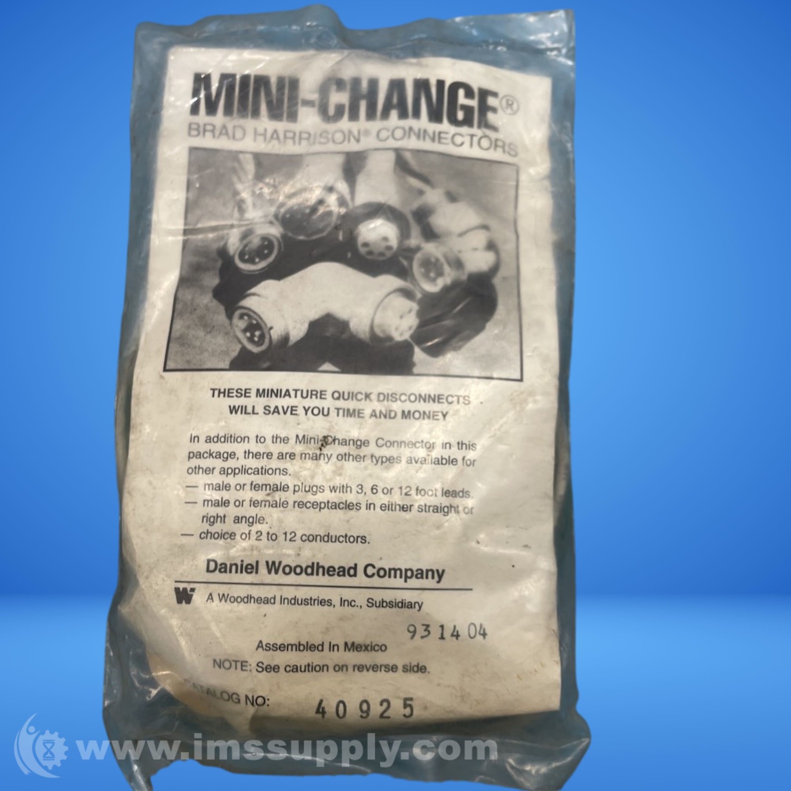 Daniel Woodhead 40925 Mini Change Connector FNOB