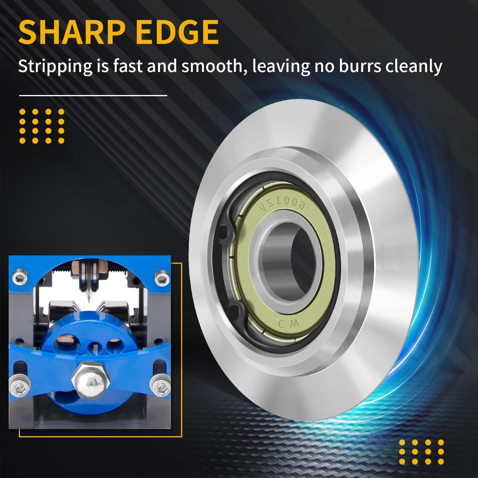 Replacement Blade for Copper Wire Stripping Machine Cable Stripper Cutters 1PC