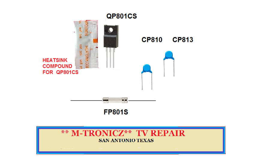 REPAIR KIT FOR Samsung UN50NU6900F UN50NU6950F POWER BN96-49483A BN96-49475A