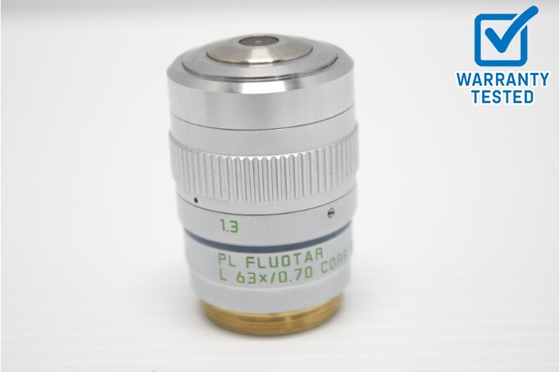 Leica PL FLUOTAR L 63x/0.70 CORR PH2 Microscope Objective 506062 Unit 2