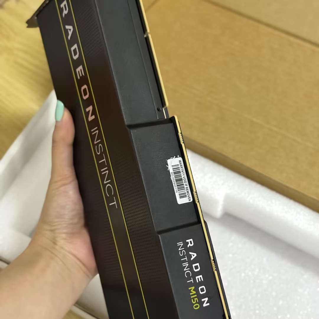 AMD Radeon Instinct Mi50 Accelerator 32GB HBM2 Machine Learning, HPC, AI, GPU
