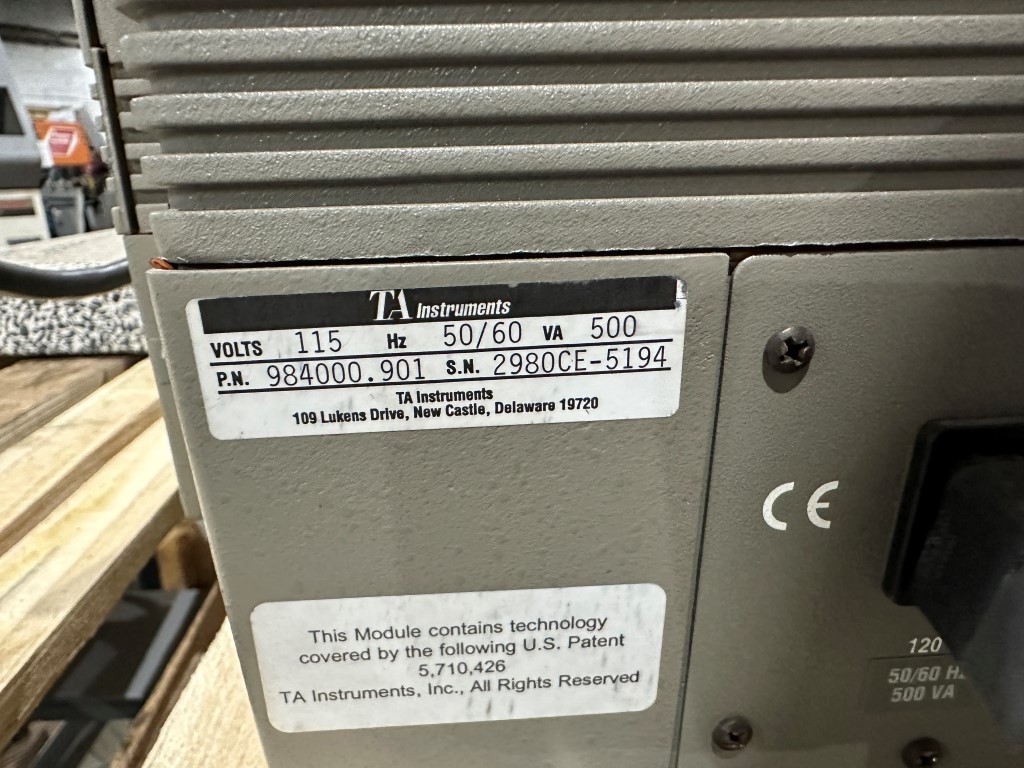 TA INSTRUMENTS DMA2980 DYNAMIC MECHANICAL ANALYZER