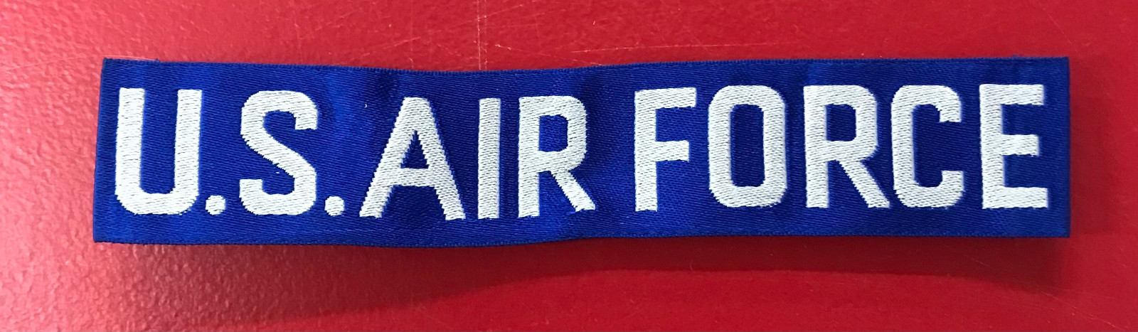 Vintage United States Airforce "U.S. Airforce" Blue Banner Patch