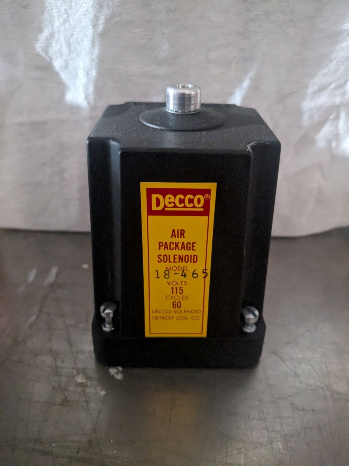 Chief Hydraulic Pump Solenoid - EZ Liner 2- S-21-Classic