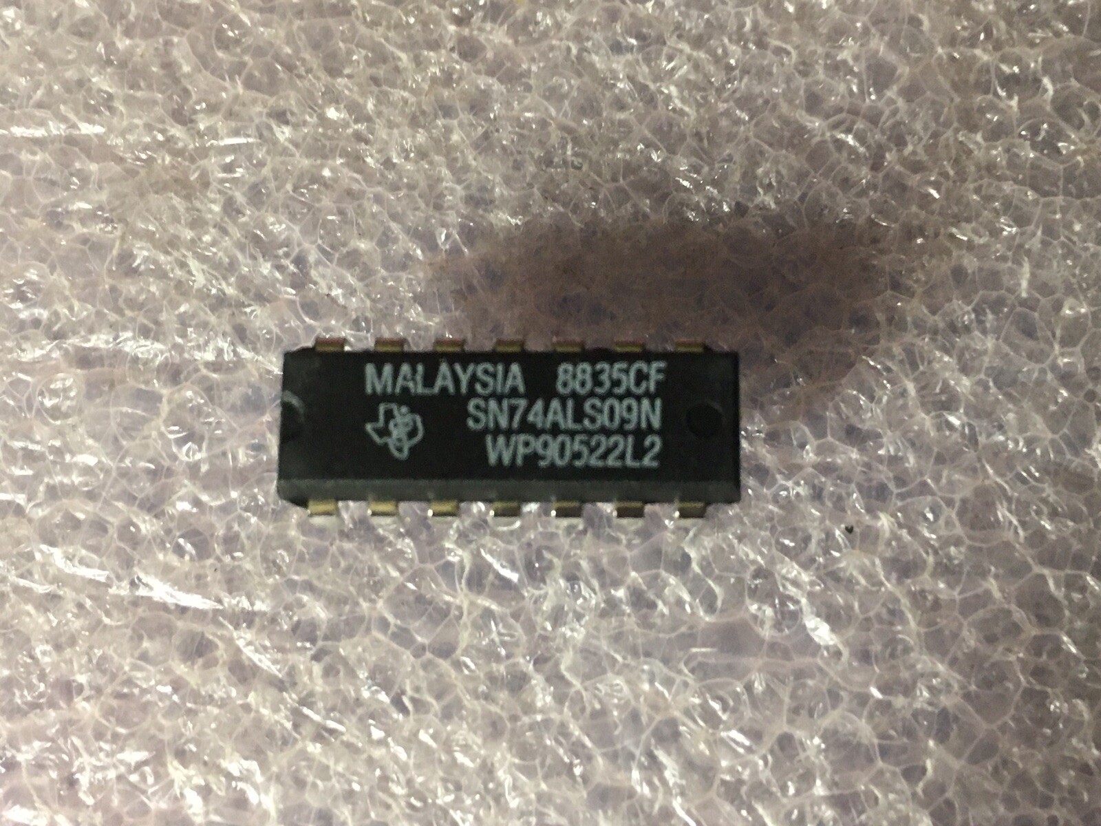 SN74ALS09N IC ULT-FAST HI-SPD BIPOLAR & GATE W/OPEN COLL DIP 14 PIN (LOT OF 5)
