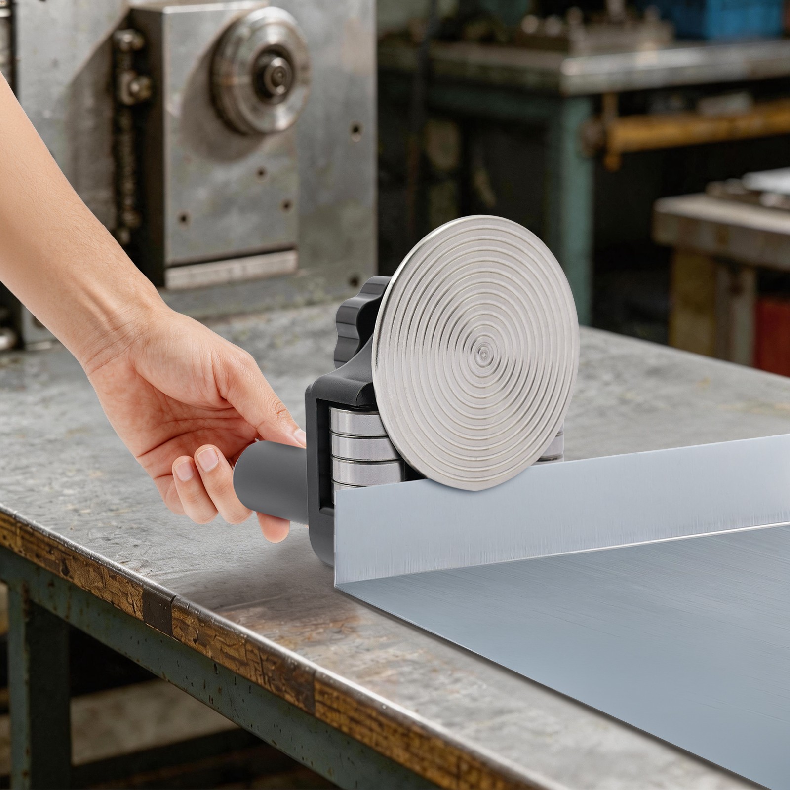 Manual Sheet Metal Bender 90°-180° Metal Bending Roofing Construction Tool