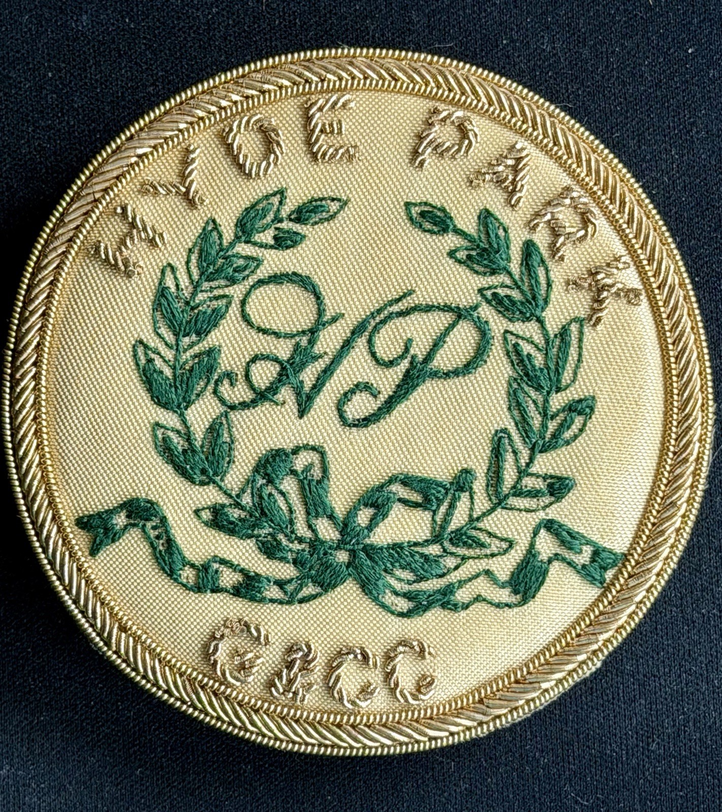 Vintage 1980s Hyde Park Golf & Country Club (G&CC) Embroidered Patch