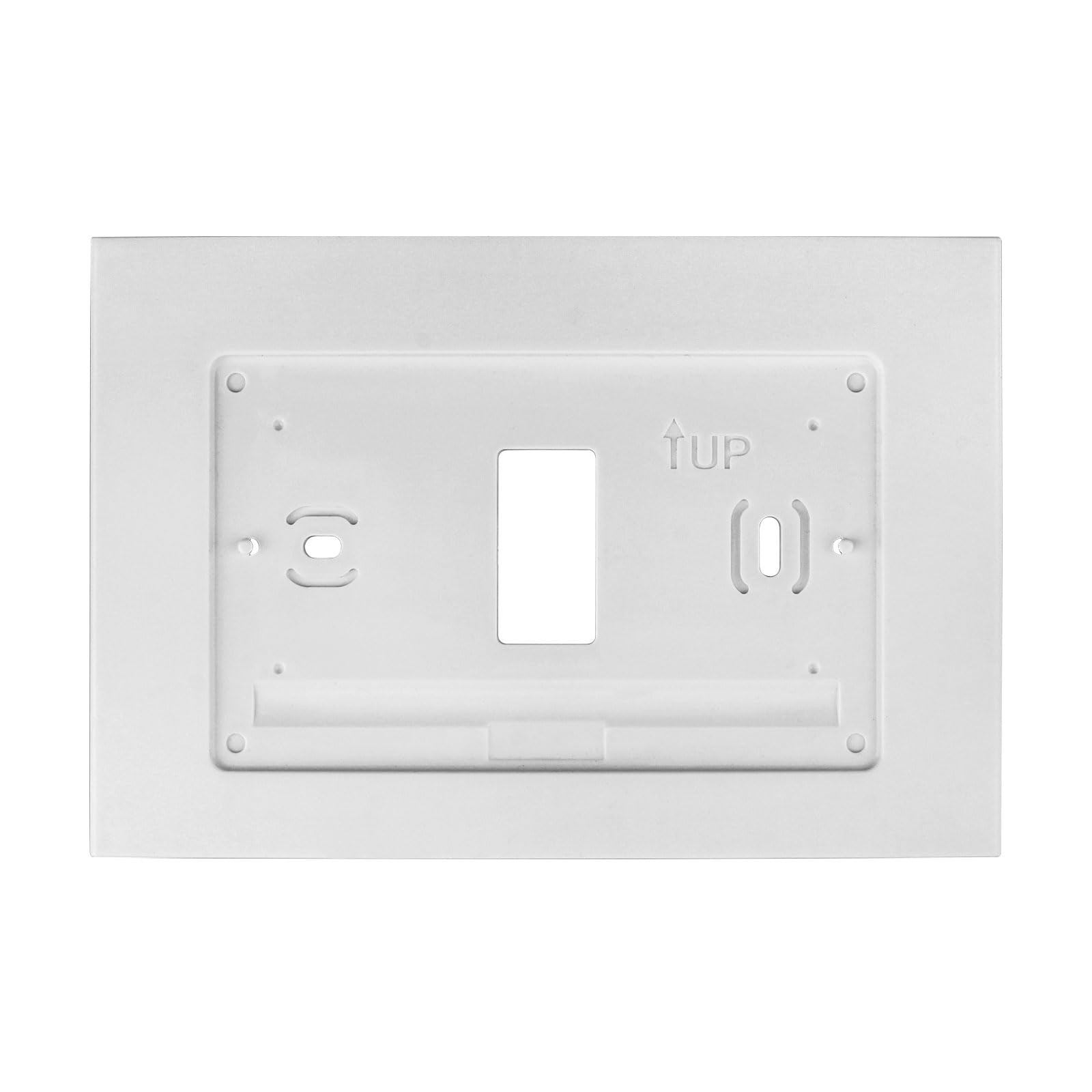 F61-2663 Wall Plate for Sensi Wi-Fi Programmable Thermostat, White Smart Ther...