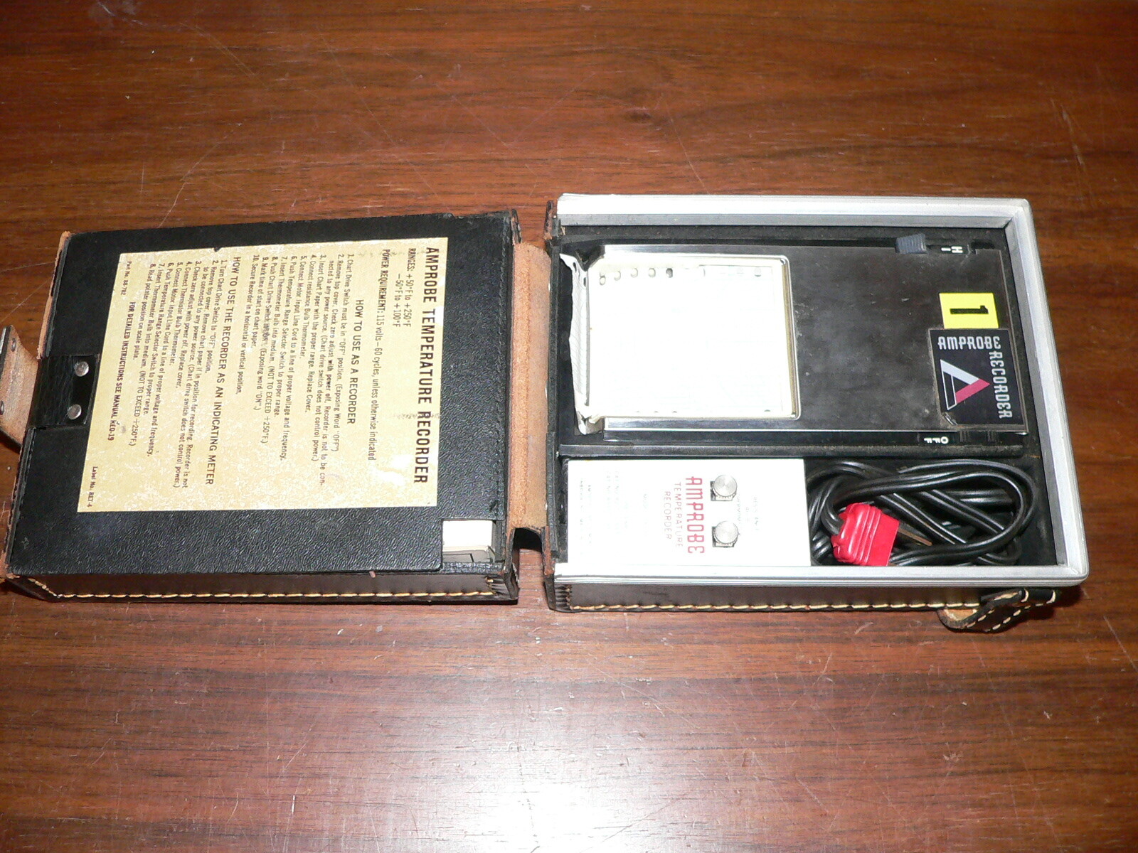 Amprobe Temperature Recorder model LT8100 for Parts or Repair (Untested)