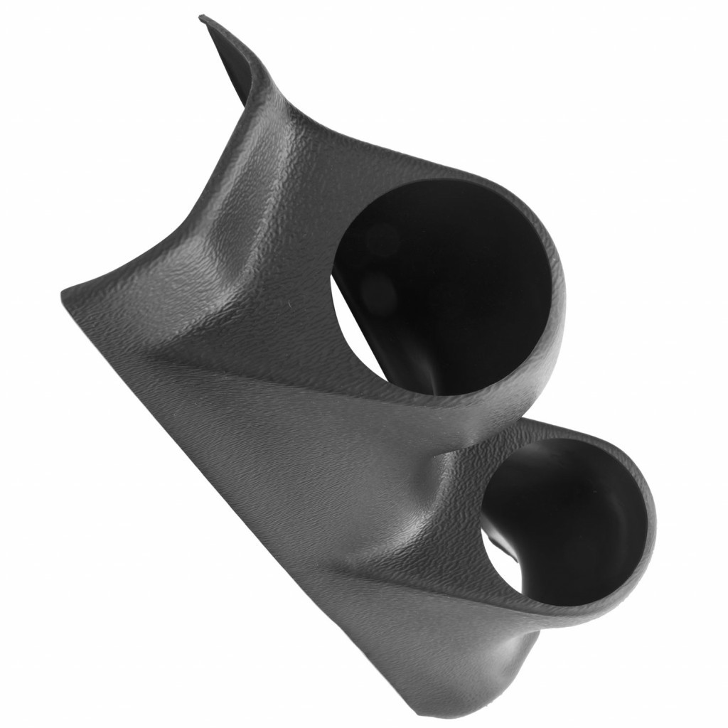 AutoMeter Dual Gauge Pod For Nissan 240SX 1995 1996 1997 1998 | 52mm | Black