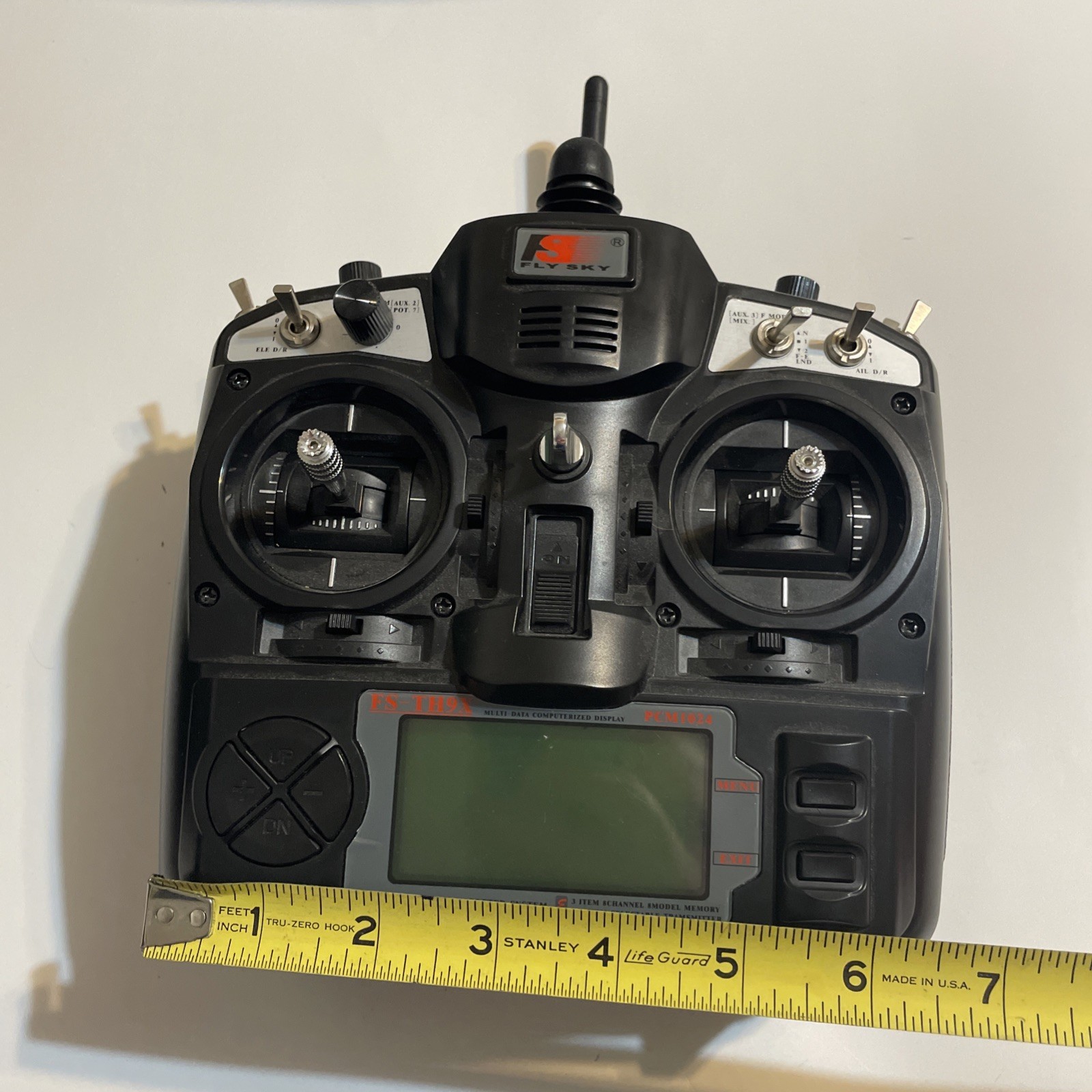 Fly Sky Airplane Drone Controller FS-TH9X PCM1024 Transmitter 2.4GHz *read*