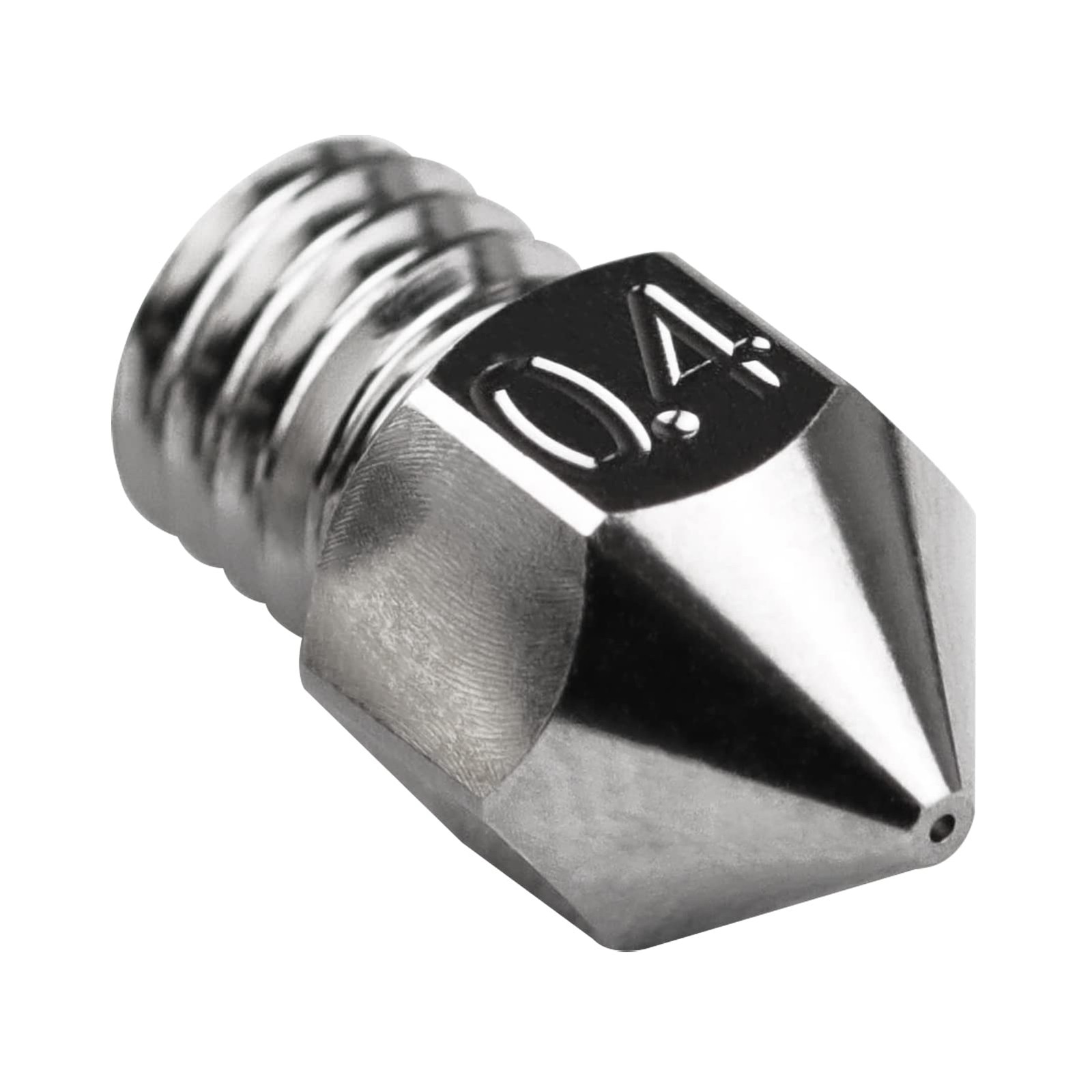 POLISI3D High Temperature 500℃ Non-Stick Sharp MK8 Plated Copper Nozzle 0.4mm