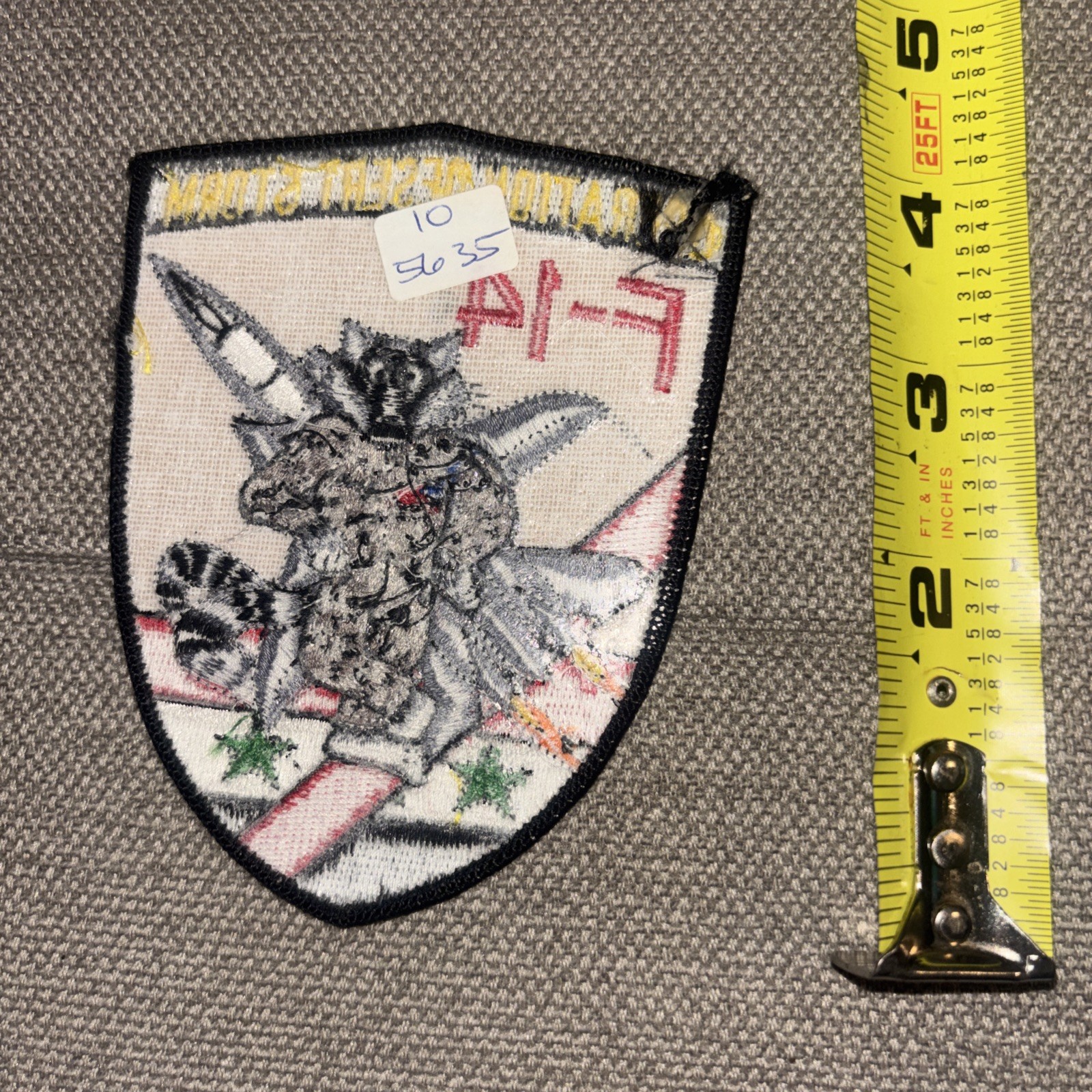 Operation Desert Storm F-14 Patch Knights