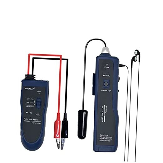 Underground Wire Locator Upgrade, RockyMars Cable Tester with NF-816L, RockyMars