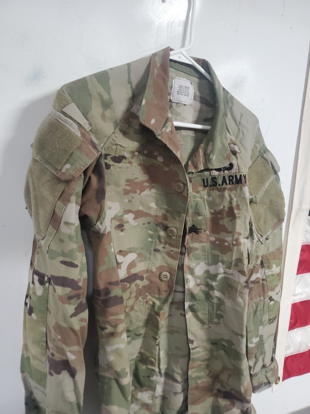 X Small Regular USAF IMPROVED HOT WEATHER Jacket COMBAT  Top SCORPION J
