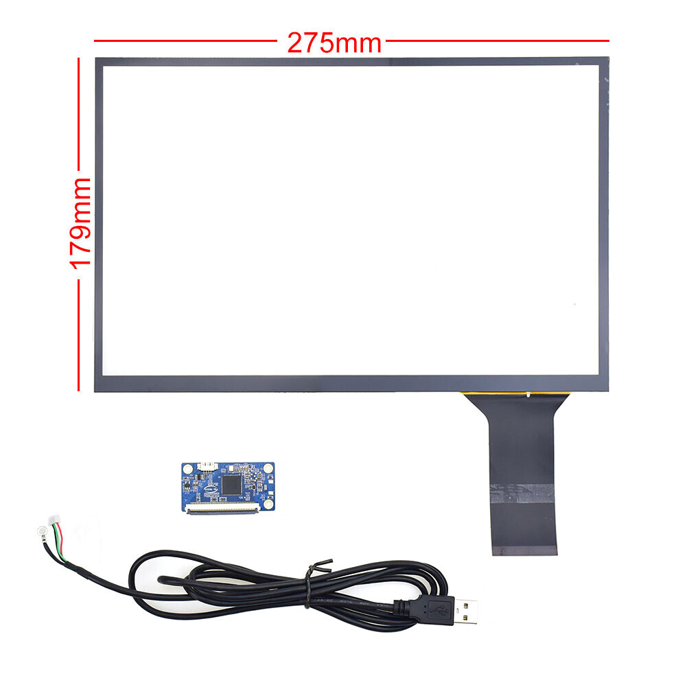 12.1" 16:10 Flexible 10 Point Touch 275*179mm Capacitive Screen + USB Controller