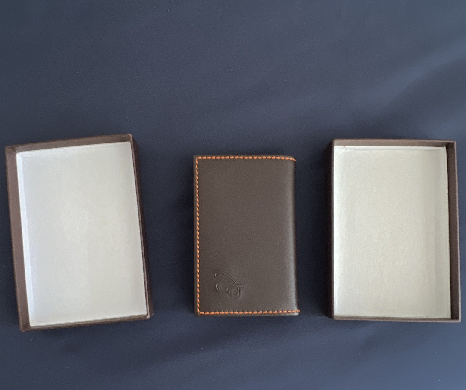 Breitling  Leather Brown id ,credit card holder Wallet