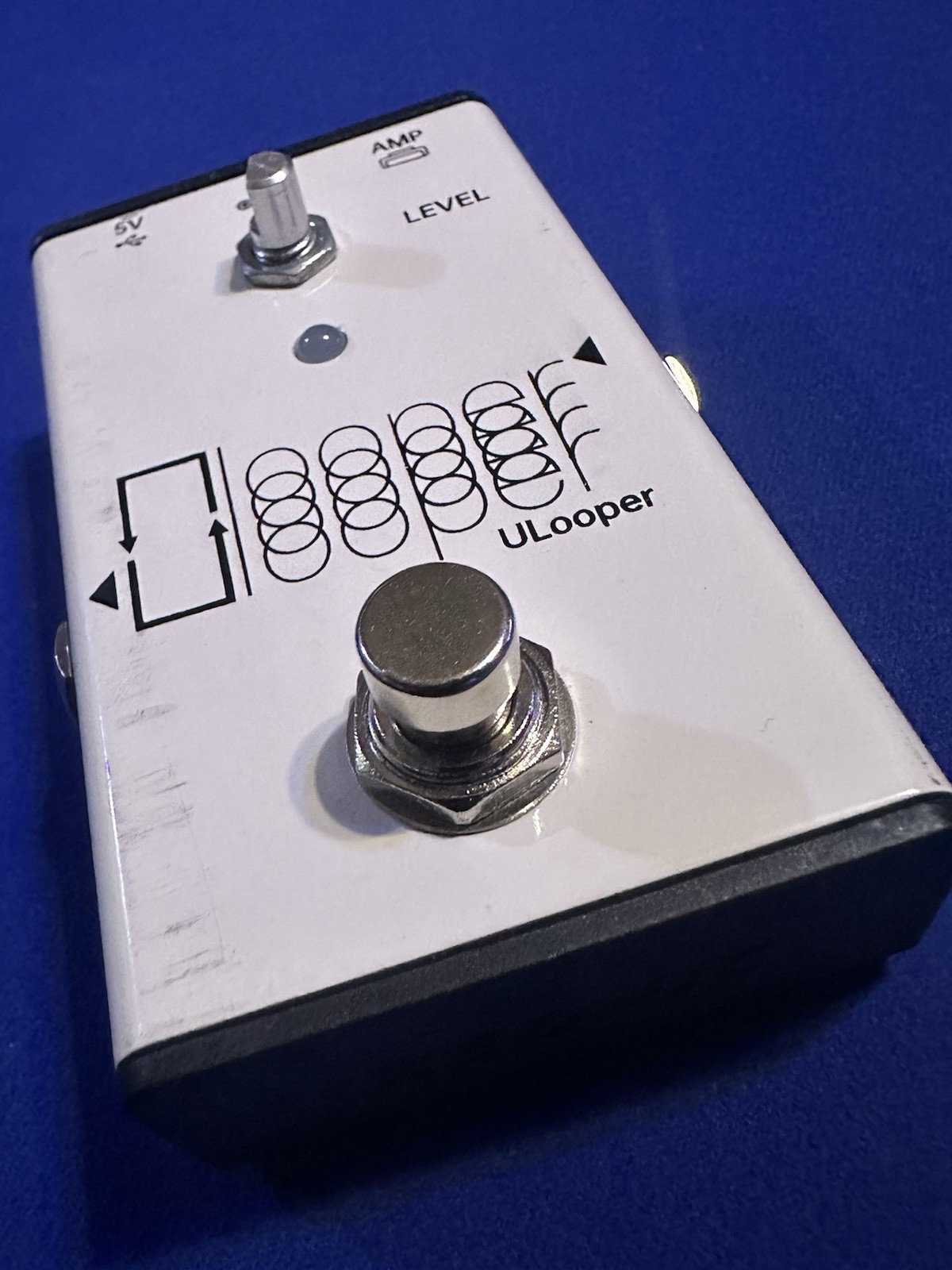 xsonic Ulooper loop pedal for positive grid and others - NEW (missing Black Knob