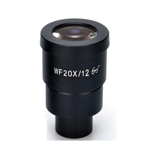 New Microscope Eyepiece WF20X /12 with Reticle Crosshair 30mm ProScope