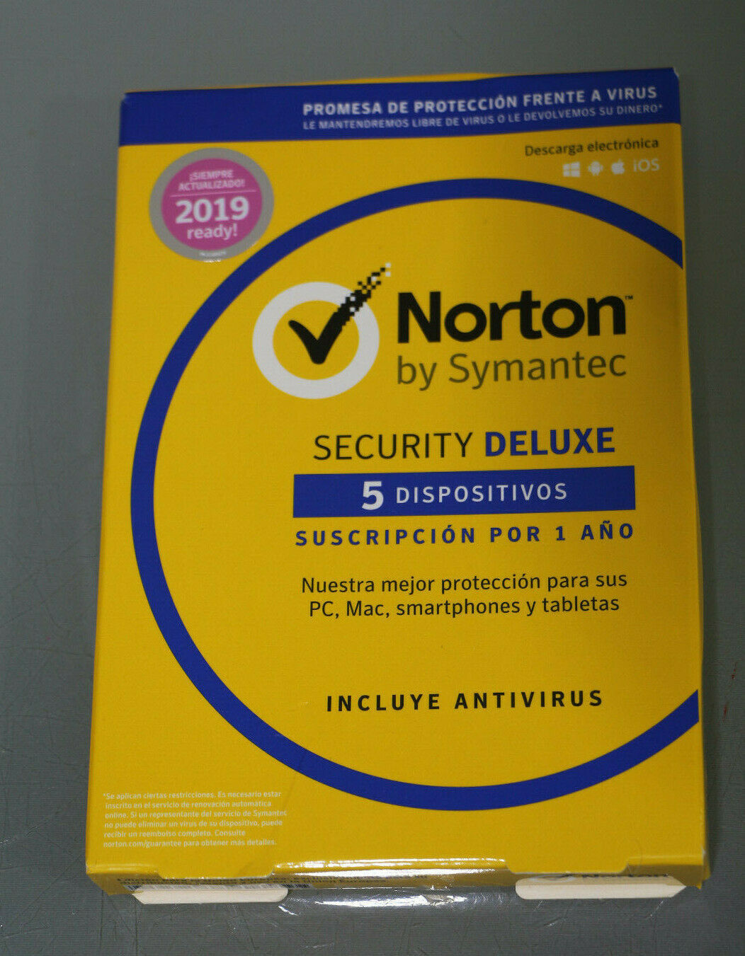 NORTON (Internet) SECURITY DELUXE 5 Devices 2019 (B673-R39)