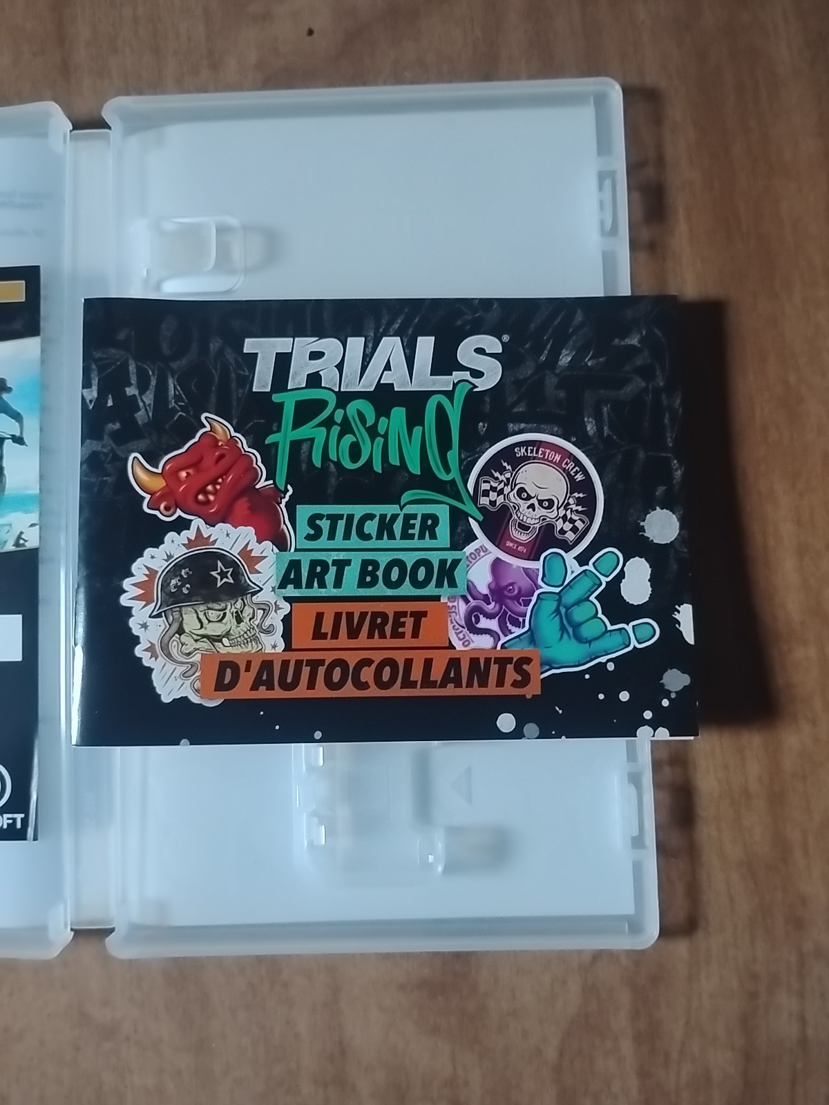Trials Rising Nintendo Switch Case With Inserts No Game