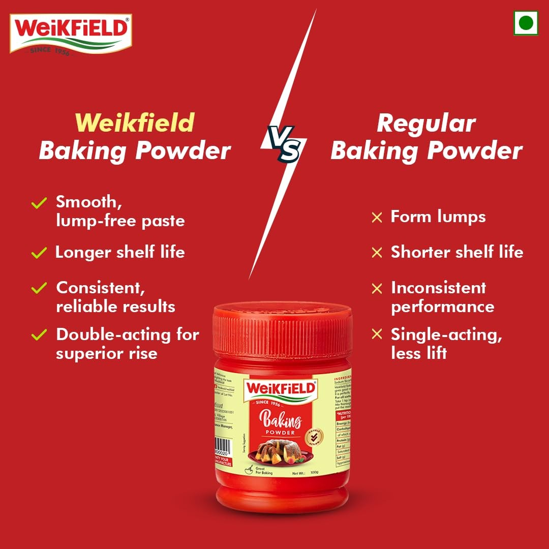 Weikfield Baking Powder, 100g