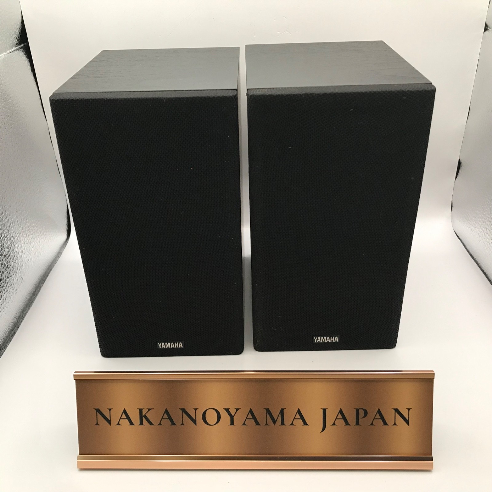 Tested YAMAHA NS-10MM Black Mini Matching Pair Studio Monitor Speaker