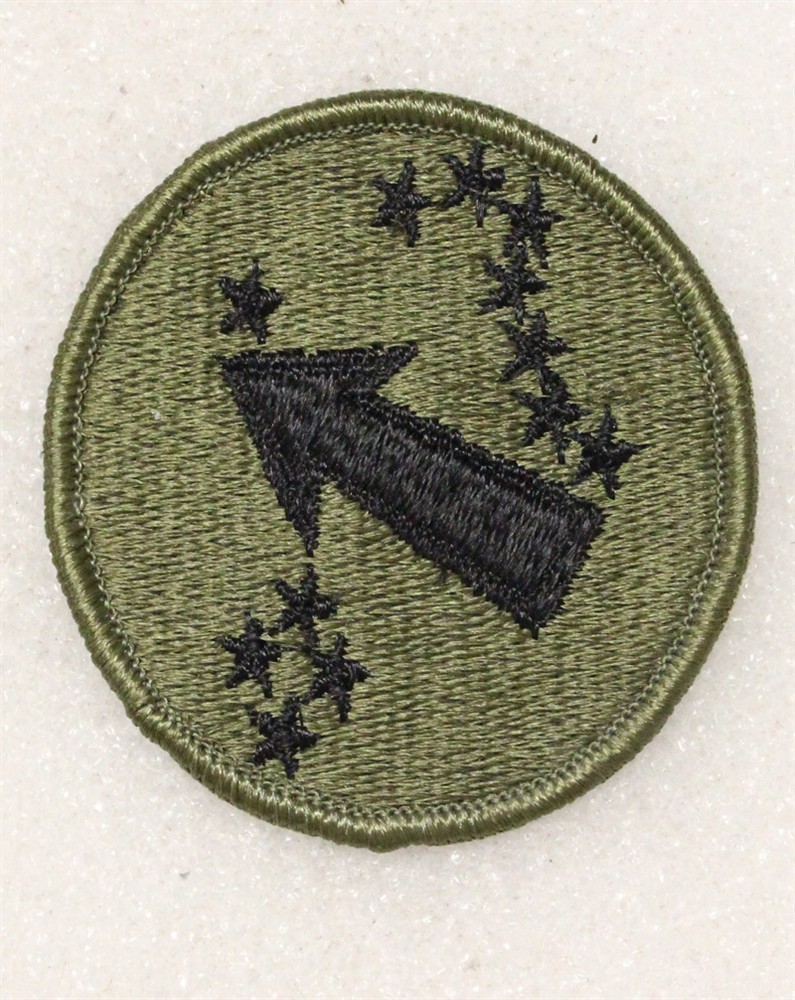 Army Patch: U.S. Army Pacific - subdued, merrowed edge
