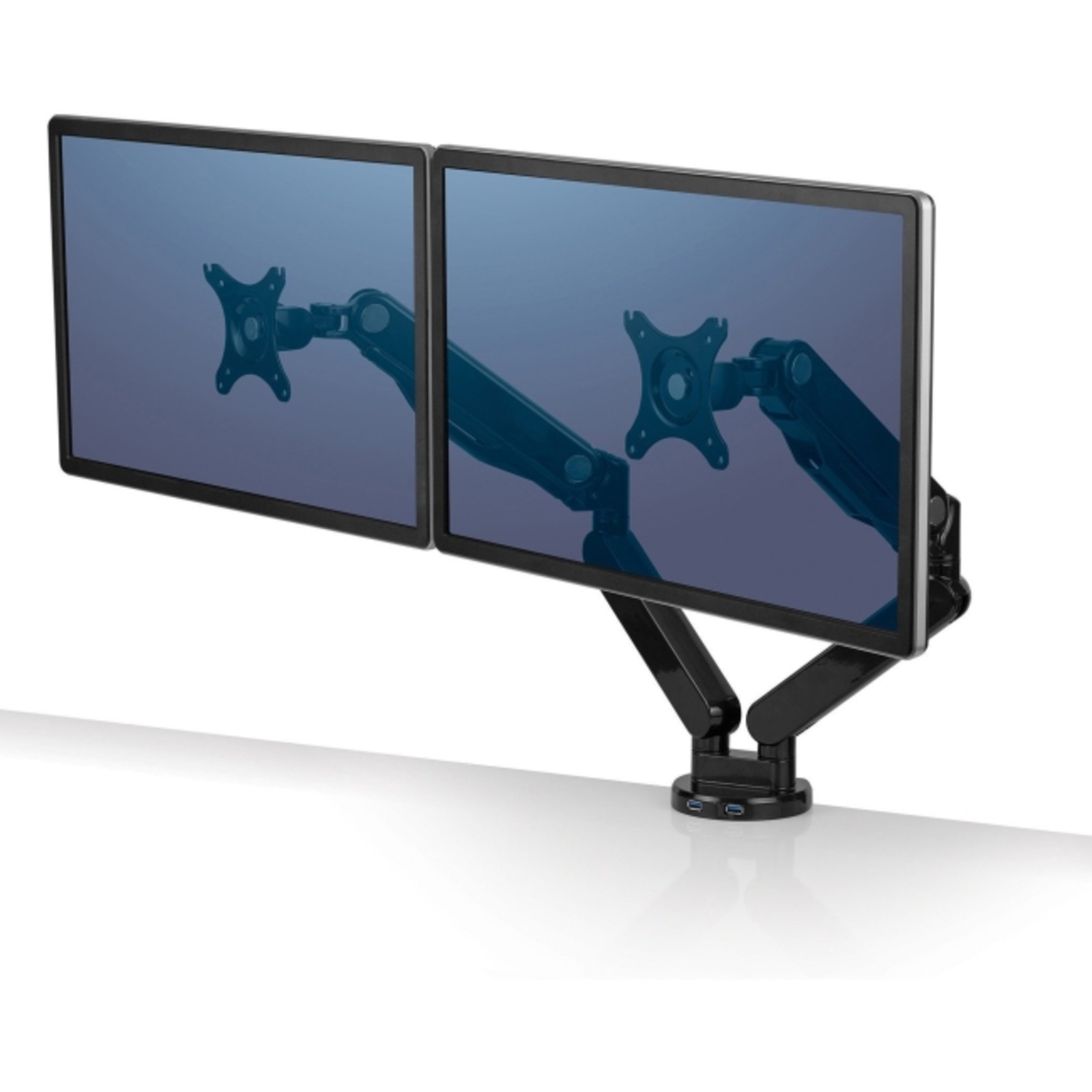 Fellowes - 8042501 - Fellowes Platinum Series High Quality Dual Monitor Arm for
