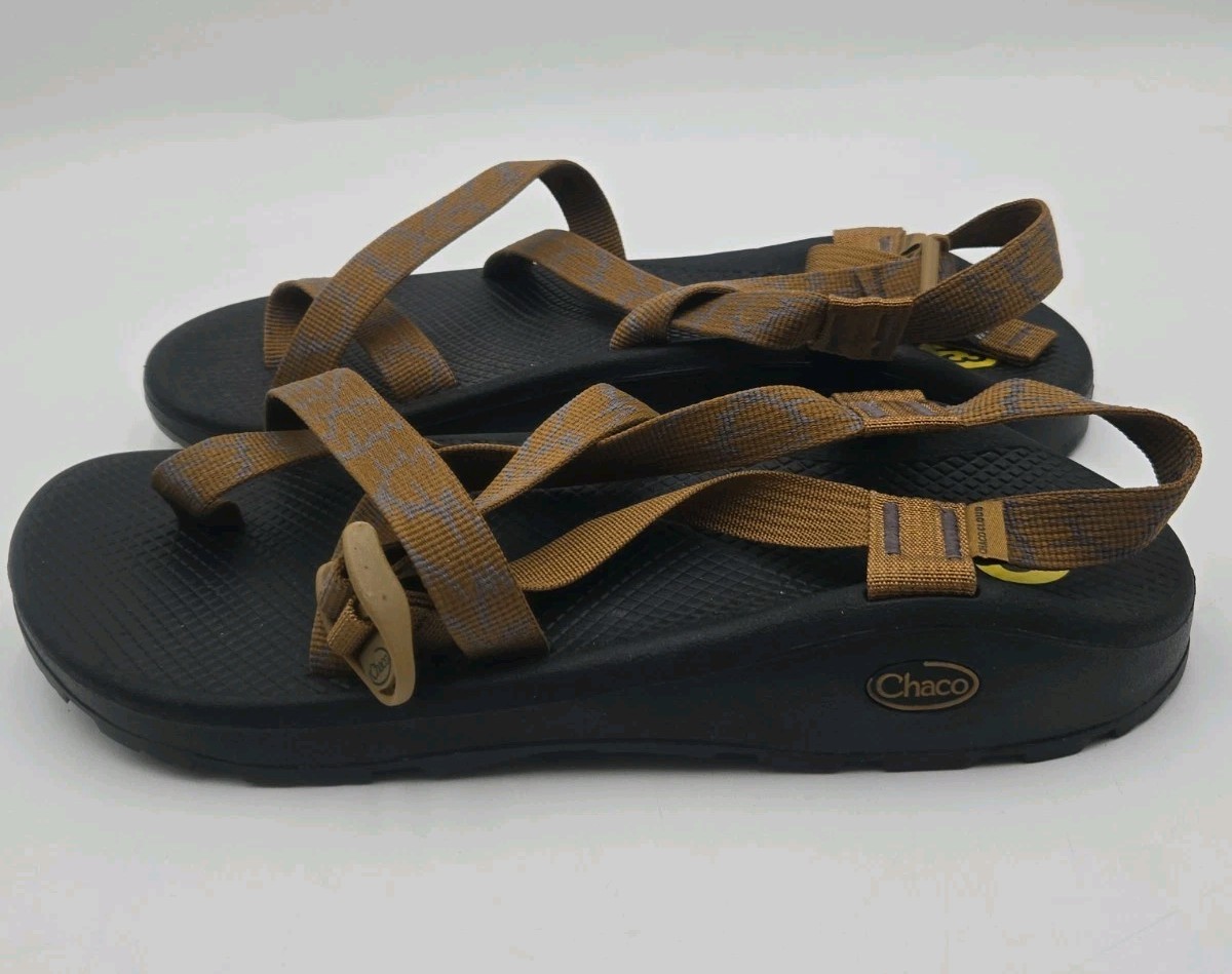 Chaco Z Cloud Sandals Mens Size 13 Brown Black Hiking Sport Outdoor...