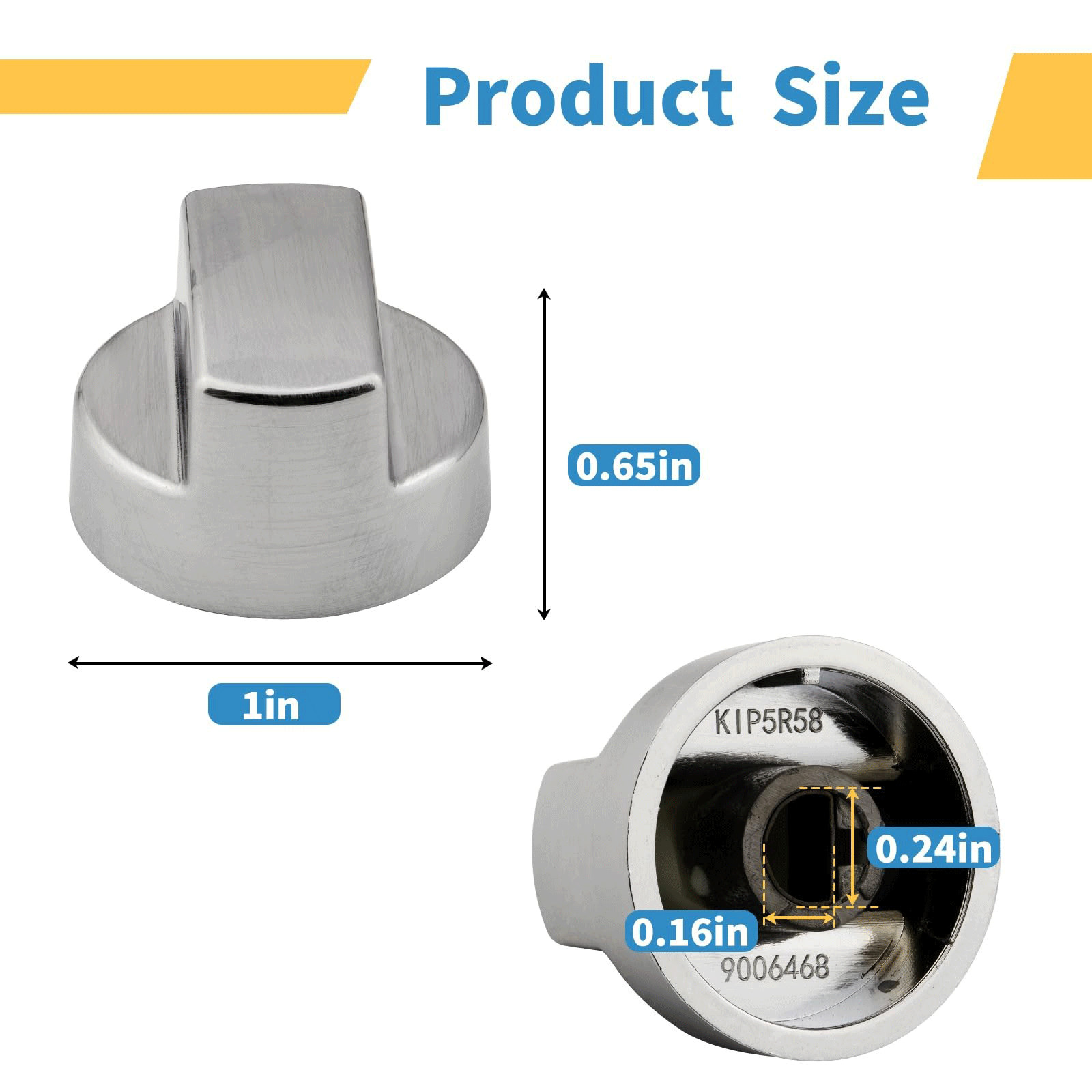 811195 Range Hood Knob Replacement for Sub-Zero Wolf Pro Ventilation US 2 PACK#