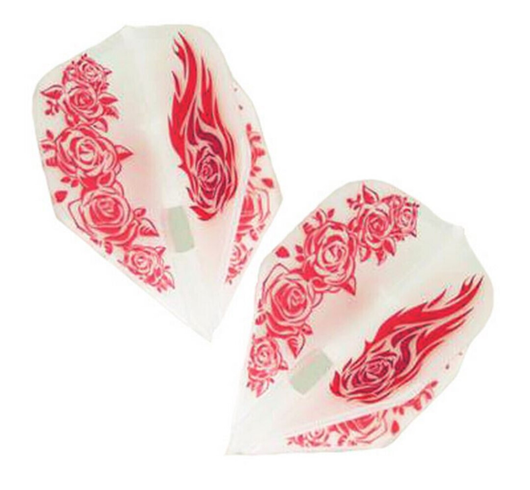 L-Style L1Pro Cindy Hayhurst "Wild Rose" V2 Flights - Clear White