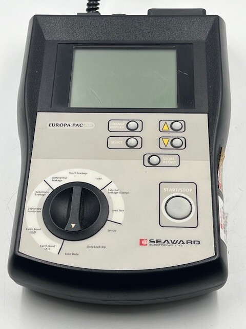 Seaward EUROPA PAC PLUS Portable Appliance Checker Tester Used