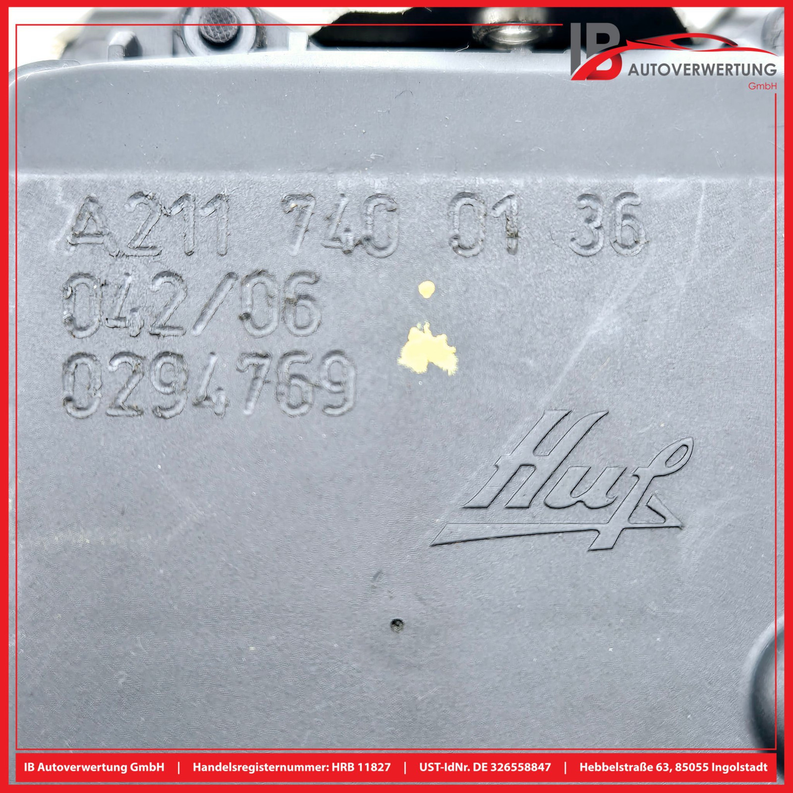 Tailgate lock central locking lock A2117400136 MERCEDES-BENZ E-CLASS E280 EST...