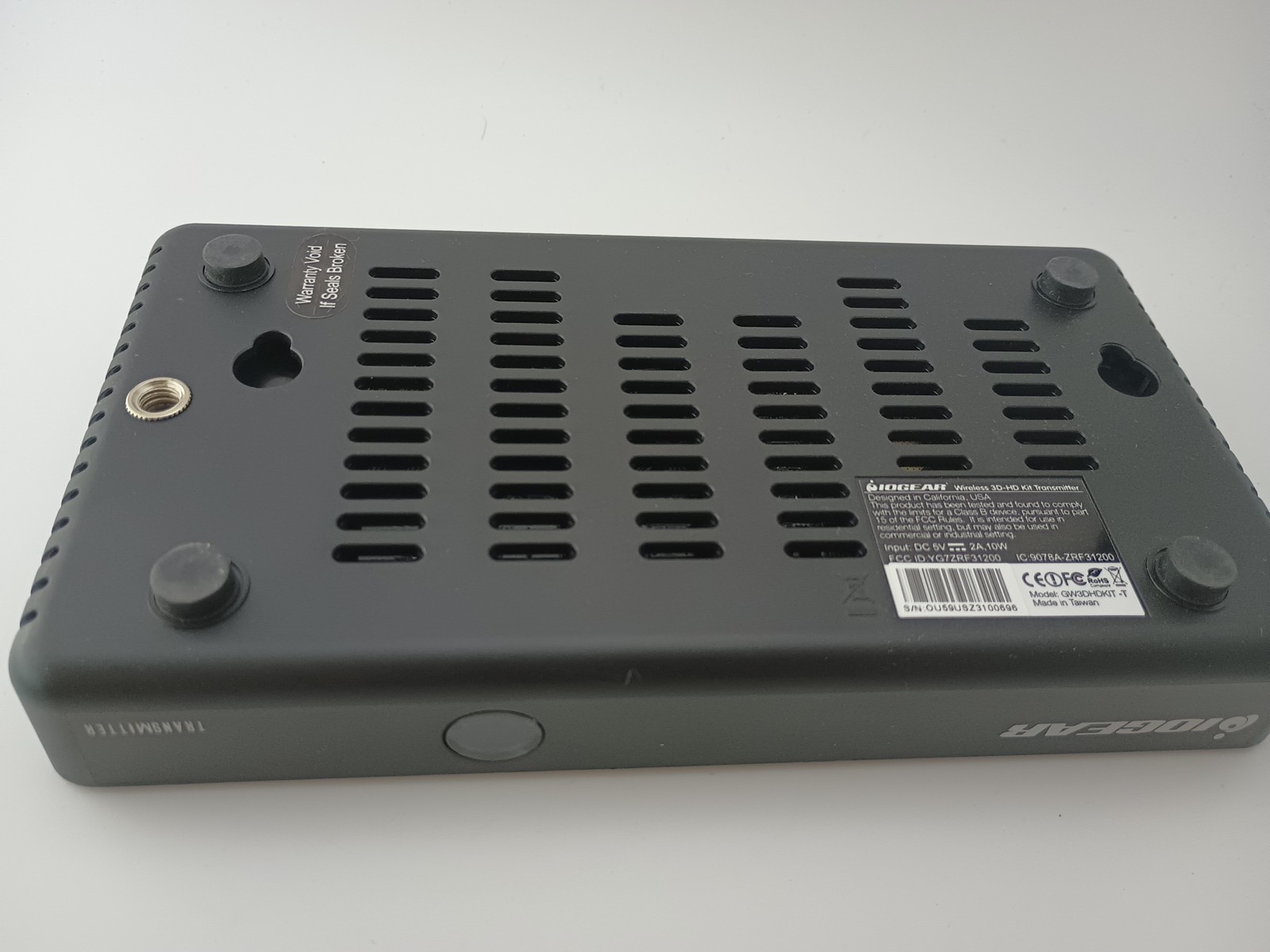 IOGEAR 3D-HD Wireless 3D-HD Kit Transmitter and Remote ONLY