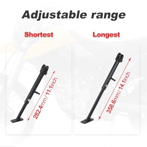 0-3 inch Adjustable Kickstand Fit for KLX300 2021-2023 / KLX250S 2009-2014 /