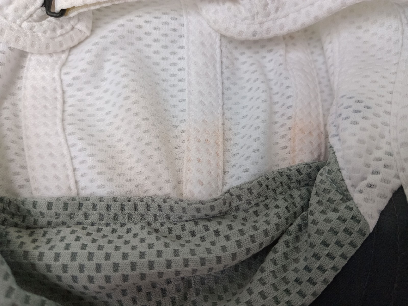 2 Pcs THERE IS NO FINISH LINE NIKE FIT White / Black Cap Hat Full Mesh TAILWIND