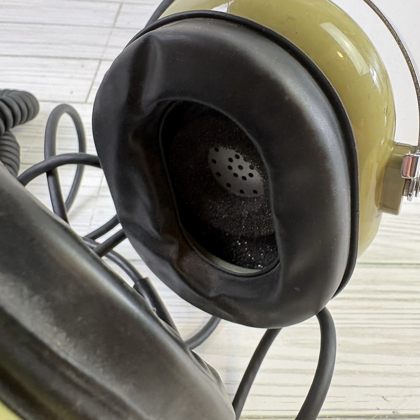 David Clark Aviation Headset W/ Boom Mic M-1A As-is Untested