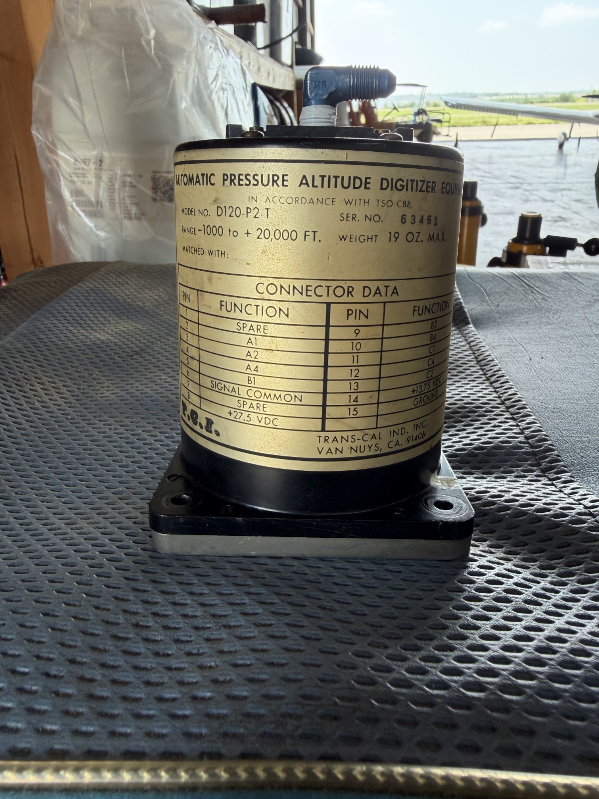 Automatic Pressure Altitude Digitizer