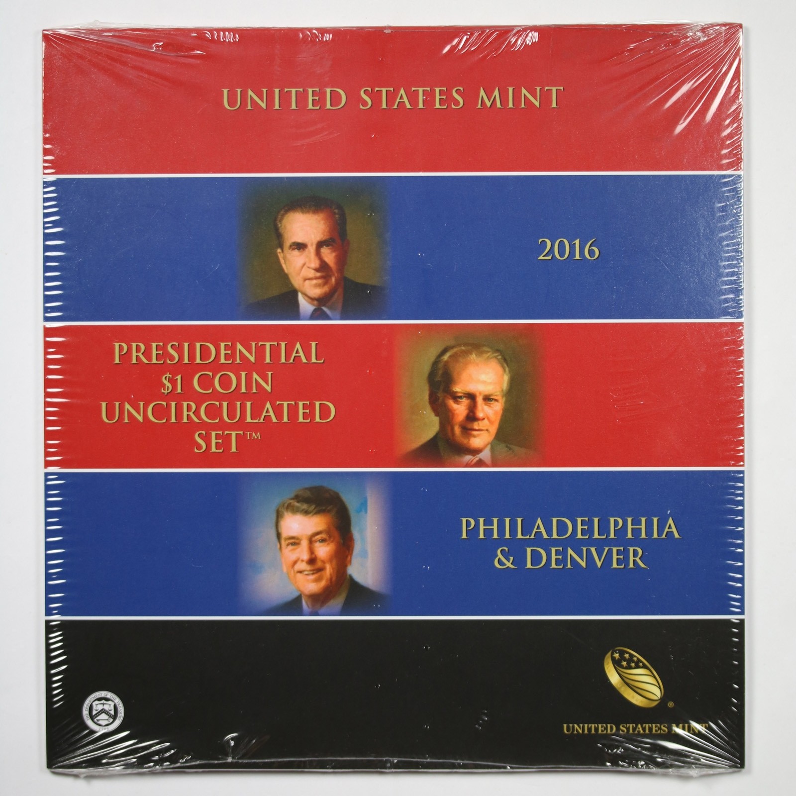 2016 Presidential $1 Coin Uncirculated Set P & D United States Mint Sealed