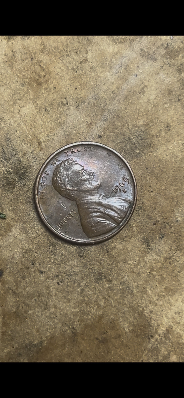 1969-S Lincoln Memorial Penny DDO ERROR PENNY